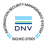ISO/IEC 27001:2022 certified by DNV (#C621677)